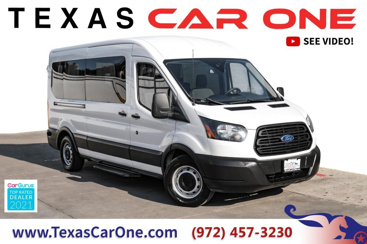 2019 Ford Transit 350 XL PASSENGER VAN MEDIUM ROOF REAR CAMERA BLUETOOTH 15 PASSENGER