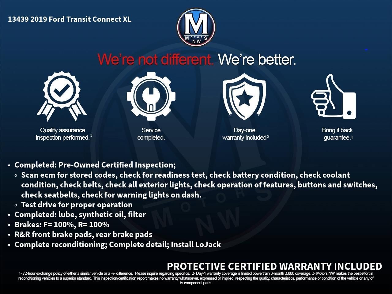 2019 Ford Transit Connect XL