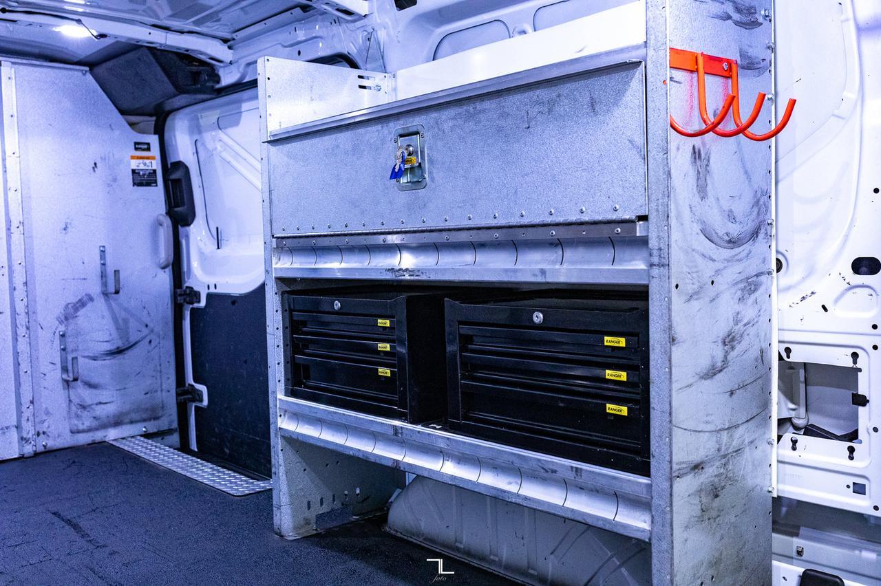 2019 Ford Transit T-150 Low Roof Cargo Van BCam Shelving Red Deer AB