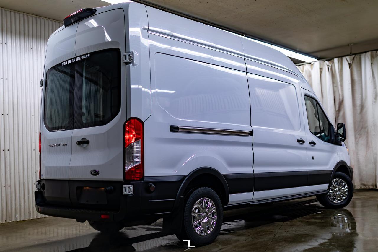 2019 Ford Transit T-250 High Roof Cargo Van BCam Partition Red Deer AB