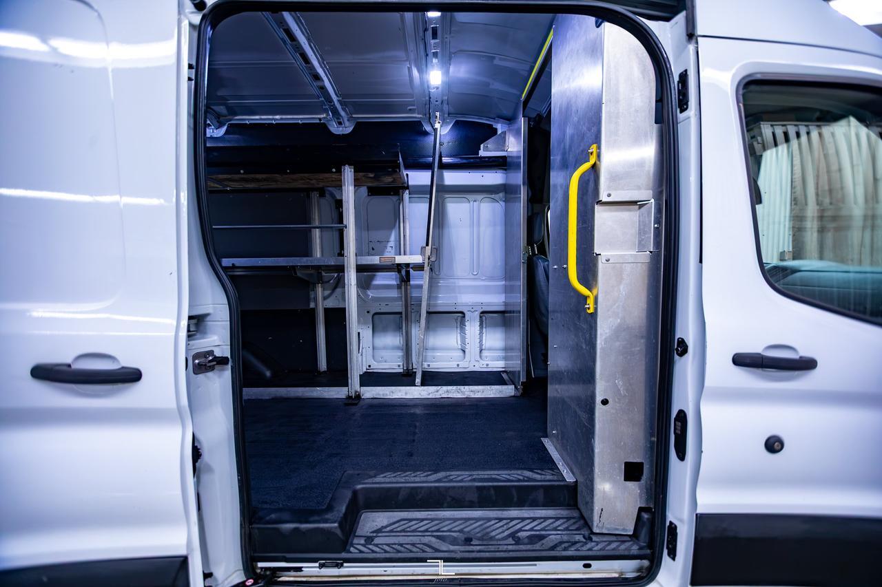 2019 Ford Transit T-250 High Roof Cargo Van BCam Partition Red Deer AB