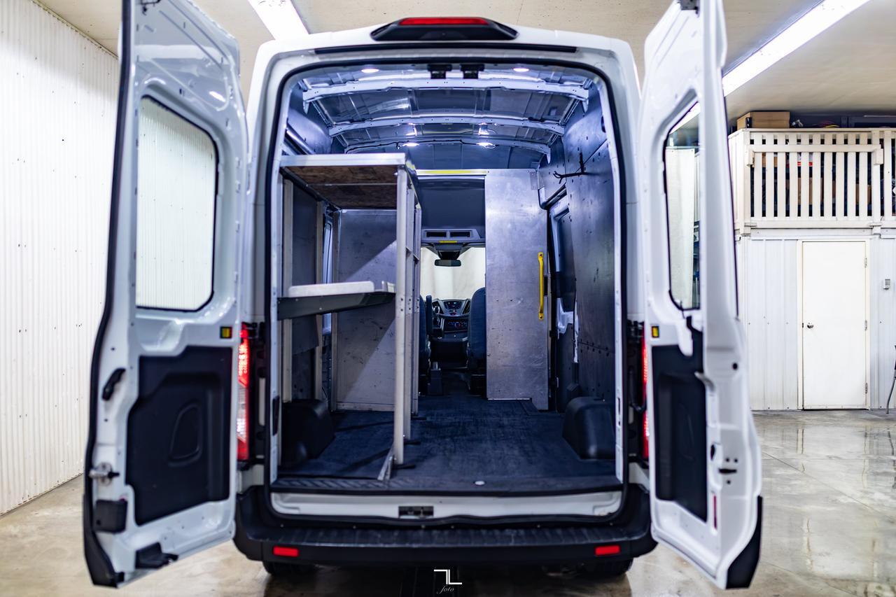 2019 Ford Transit T-250 High Roof Cargo Van BCam Partition Red Deer AB