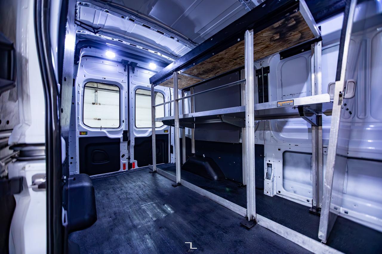 2019 Ford Transit T-250 High Roof Cargo Van BCam Partition Red Deer AB