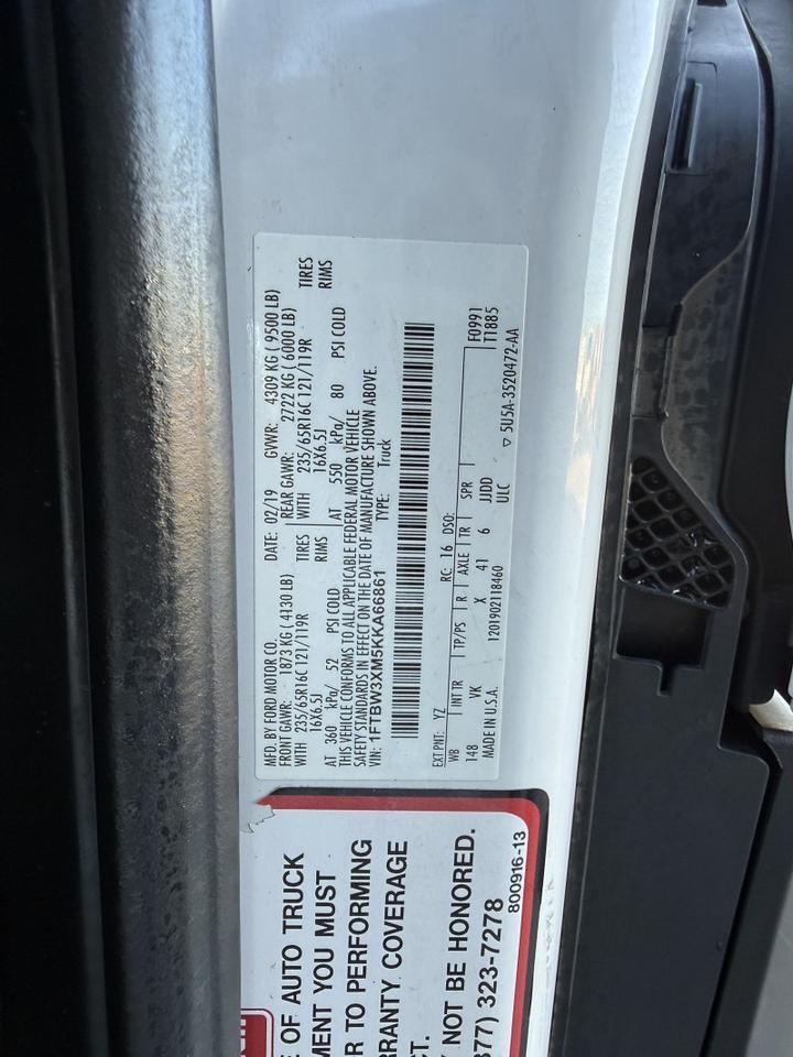 2019 Ford Transit T-350 Extended High Roof w/ Lift Collinsville OK