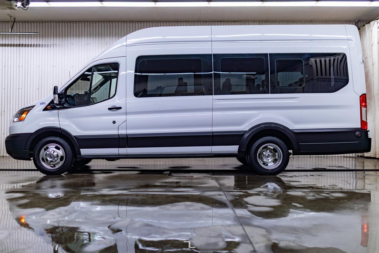 2019 Ford Transit T-350HD XLT Dually 15 Passenger Diesel Leather Nav Red Deer AB