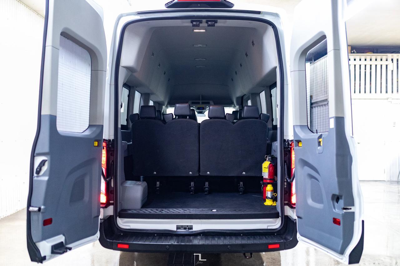 2019 Ford Transit T-350HD XLT Dually 15 Passenger Diesel Leather Nav Red Deer AB