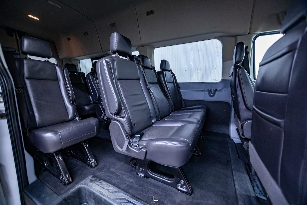 2019 Ford Transit T-350HD XLT Dually 15 Passenger Diesel Leather Nav Red Deer AB