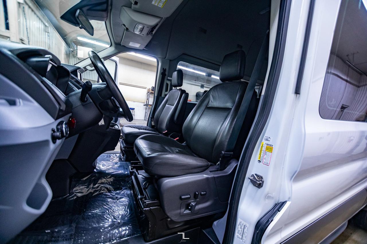 2019 Ford Transit T-350HD XLT Dually 15 Passenger Diesel Leather Nav Red Deer AB