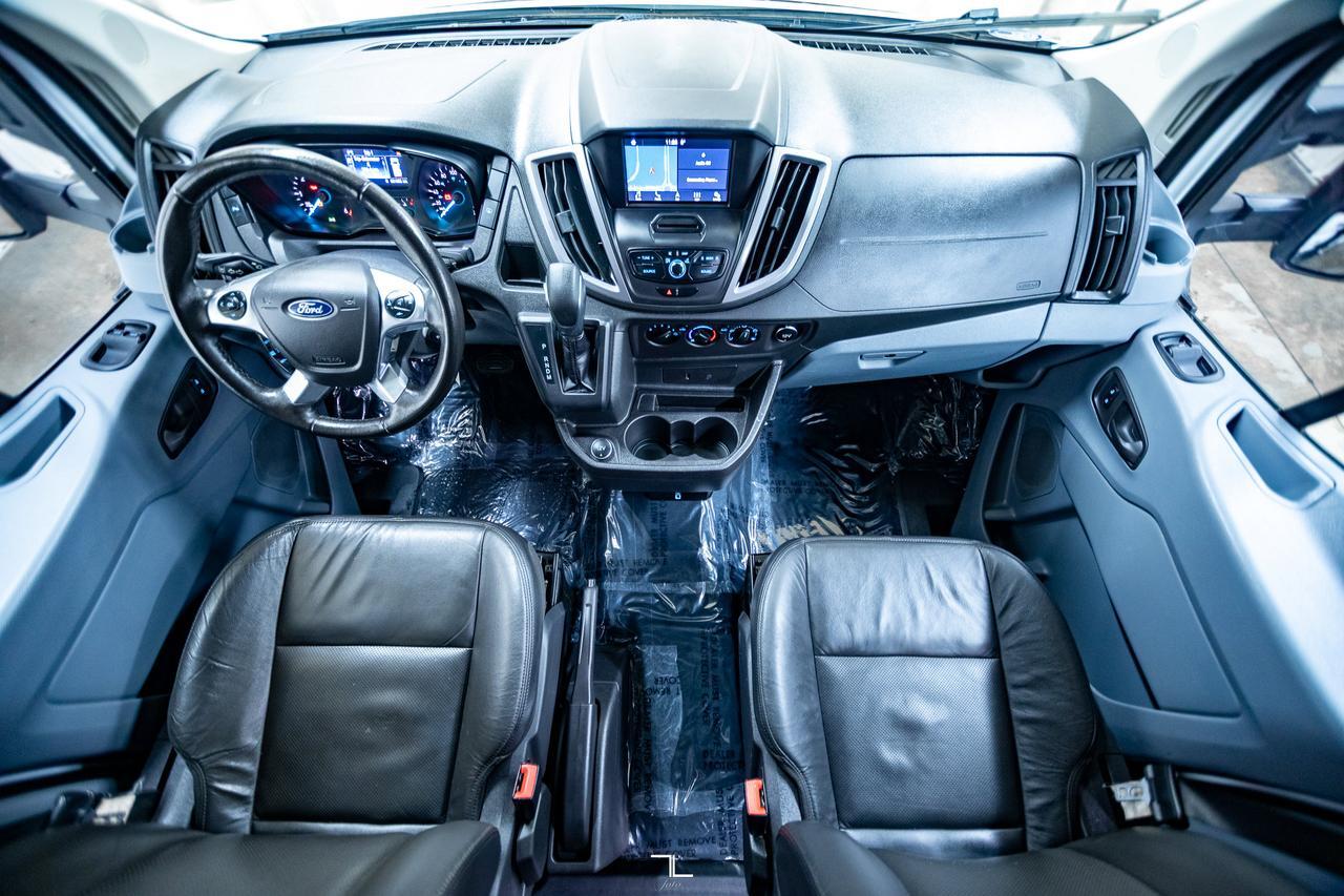 2019 Ford Transit T-350HD XLT Dually 15 Passenger Diesel Leather Nav Red Deer AB