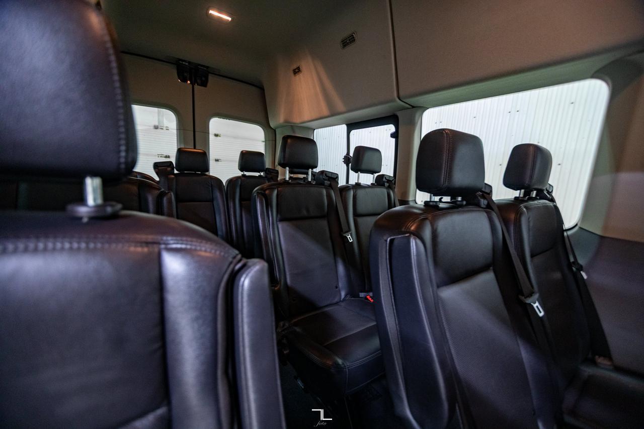 2019 Ford Transit T-350HD XLT Dually 15 Passenger Leather BCam Red Deer AB