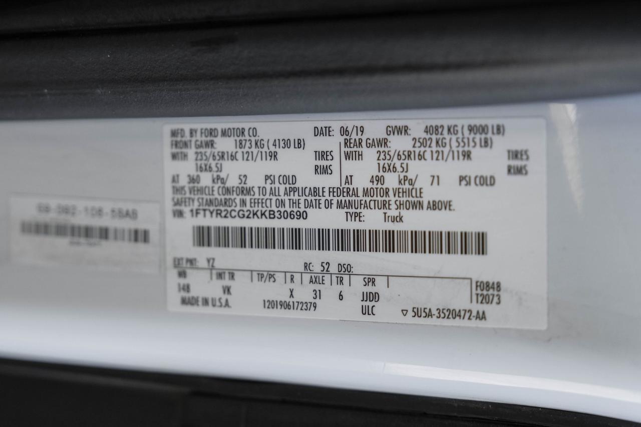 2019 Ford Transit Van Farmers Branch TX