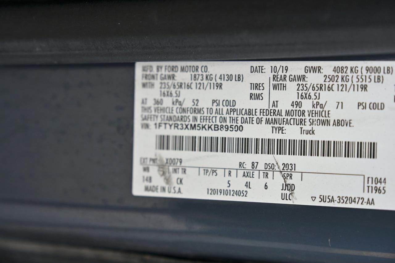 2019 Ford Transit Van Lake Worth FL
