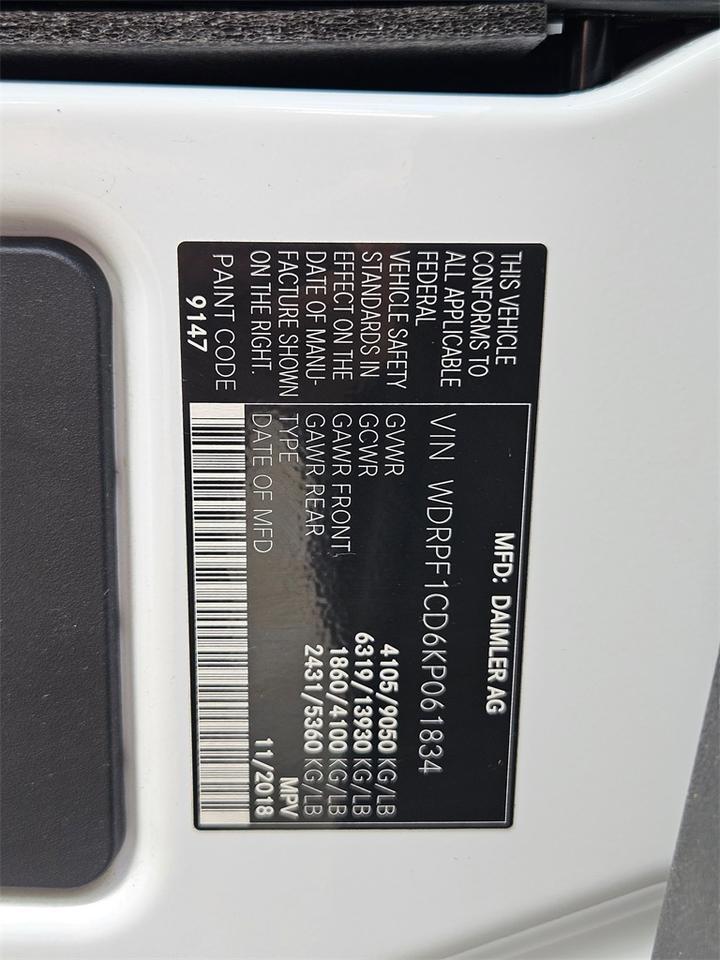 2019 Freightliner Sprinter 2500 High Roof Gresham OR