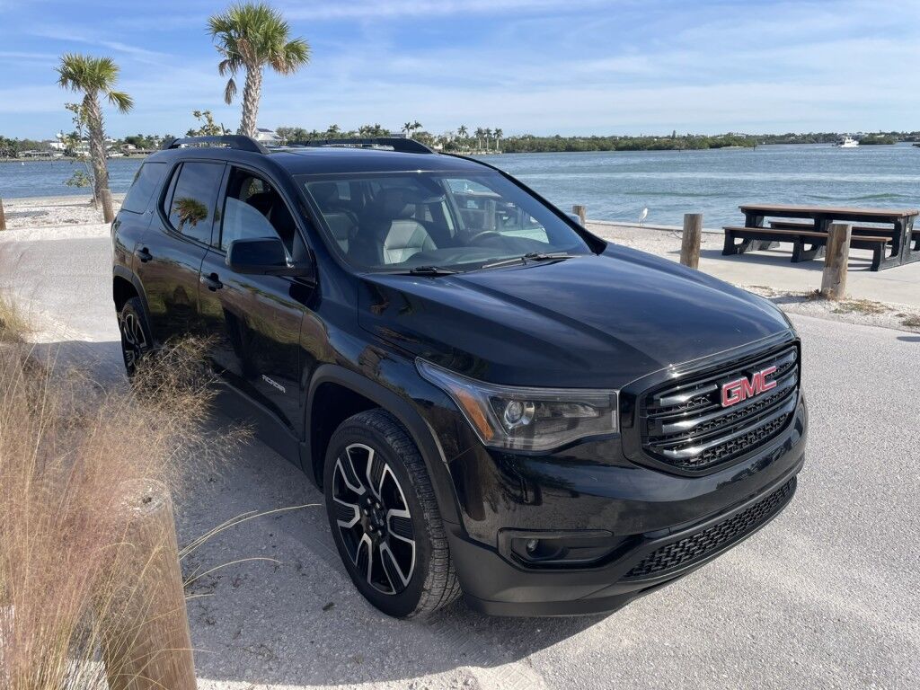 2019 GMC Acadia SLT4SA~CLEAN CARFAX~PACKAGE~AUTO START/STOP~BLACK EDITION PACKAGE~CHROME GRILLE~DRIVER ALERT PACKAGE~KEYLESS ENTRY~MAX TRAILERING PACKAGE~PREMIUM SOUND SYSTEM~REMOTE ENGINE START~THIRD ROW SEATING Sarasota FL