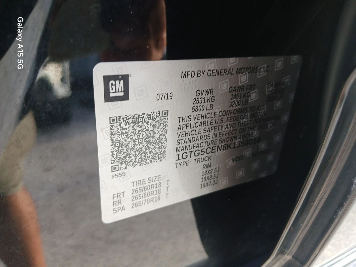 2019 GMC Canyon Crew Cab SLE Pickup 4D 5 ft Maitland FL