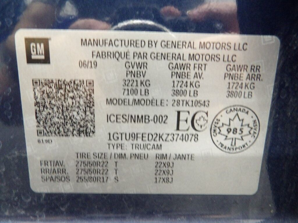 2019 GMC Sierra 1500 4x4 Crew Cab Denali Fond du Lac WI