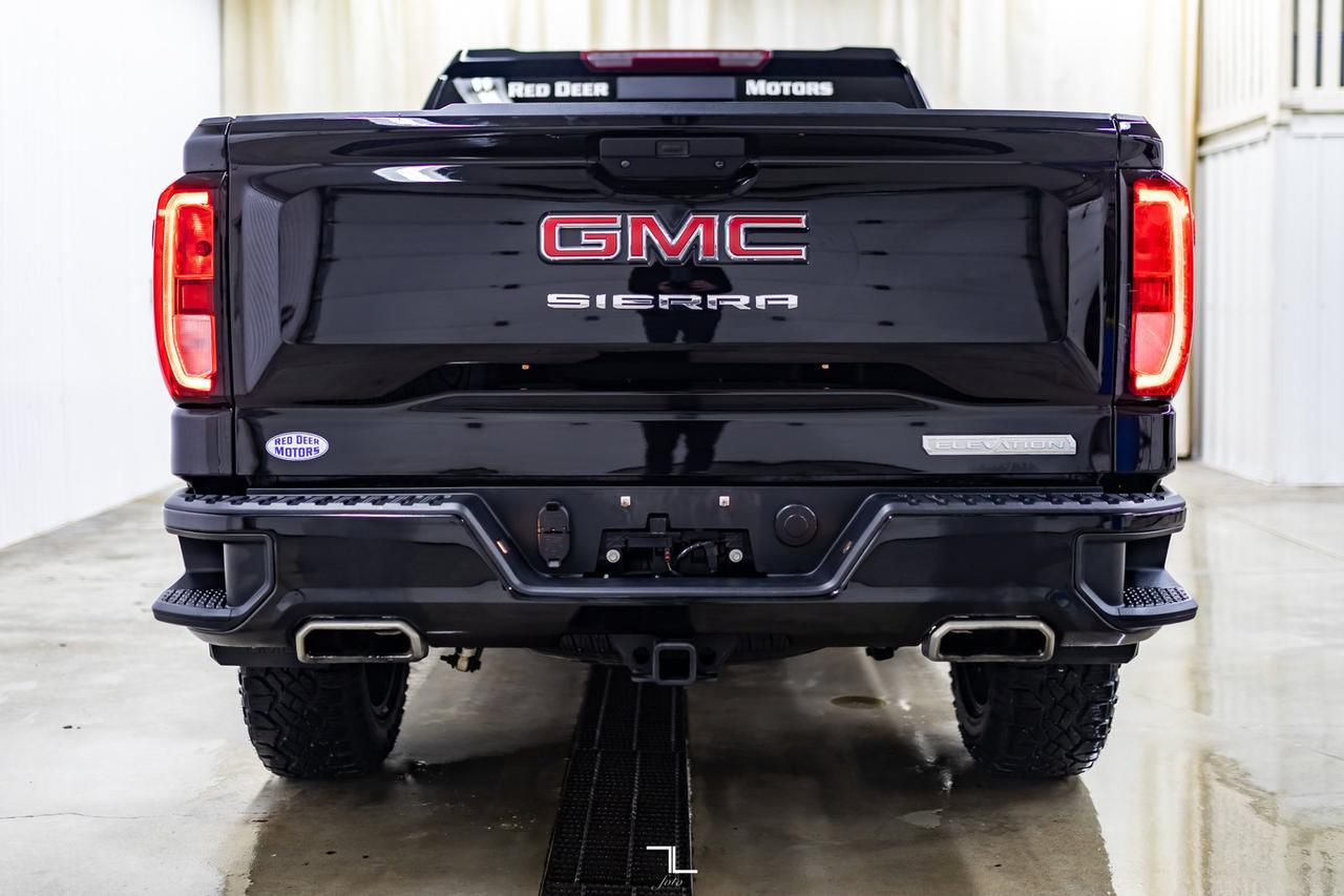 2019 GMC Sierra 1500 4x4 Crew Cab Elevation X31 Offroad Leather Roof BCam Red Deer AB