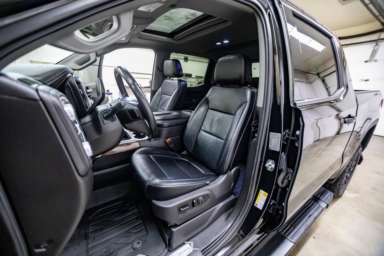 2019 GMC Sierra 1500 4x4 Crew Cab Elevation X31 Offroad Leather Roof BCam Red Deer AB