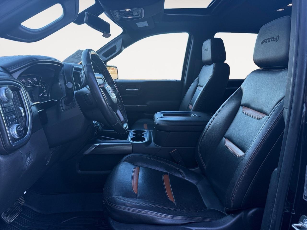 2019 GMC Sierra 1500 AT4, HEATED AND VENTILATED SEATS, HEATED REAR SEATS, SUNROOF, BOSE SPEAKERS, POWER FOLDING MIRRORS, HEATED MIRRORS, WIFI, BLUETOOTH, BED LINER, ALL WEATHER FLOOR MATS, AIR CONDITIONING CLIMATE CONTROL, COME AND TEST DRIVE THIS GMC SIERRA TODAY!