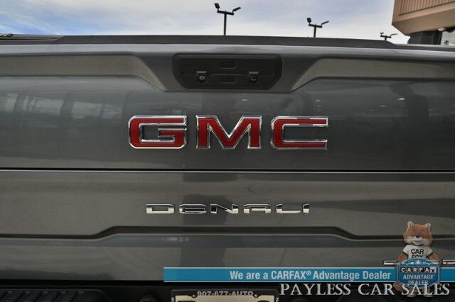 2019 GMC Sierra 1500 Denali / 4X4 / AutoStart / 6.2L V8 / Heated & Cooled Leather Seats / Heated Steering Wheel / Sunroof / NAV / Bose Speakers / Lane Departure & Blind Spot Alert / Multipro Tailgate / Tonneau Cover / Tow Pkg Anchorage AK