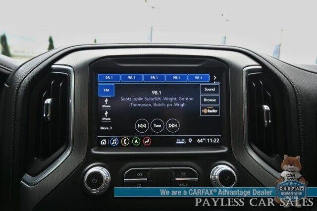 2019 GMC Sierra 1500 Denali / 4X4 / AutoStart / 6.2L V8 / Heated & Cooled Leather Seats / Heated Steering Wheel / Sunroof / NAV / Bose Speakers / Lane Departure & Blind Spot Alert / Multipro Tailgate / Tonneau Cover / Tow Pkg Anchorage AK