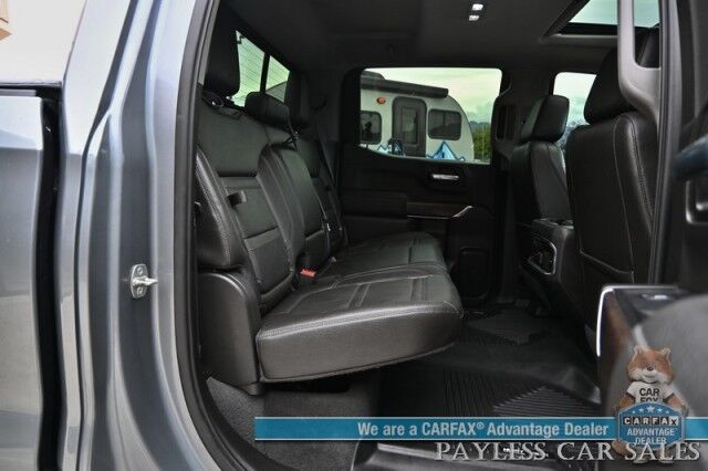 2019 GMC Sierra 1500 Denali / 4X4 / AutoStart / 6.2L V8 / Heated & Cooled Leather Seats / Heated Steering Wheel / Sunroof / NAV / Bose Speakers / Lane Departure & Blind Spot Alert / Multipro Tailgate / Tonneau Cover / Tow Pkg Anchorage AK