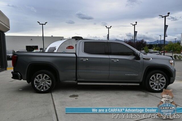 2019 GMC Sierra 1500 Denali / 4X4 / AutoStart / 6.2L V8 / Heated & Cooled Leather Seats / Heated Steering Wheel / Sunroof / NAV / Bose Speakers / Lane Departure & Blind Spot Alert / Multipro Tailgate / Tonneau Cover / Tow Pkg Anchorage AK