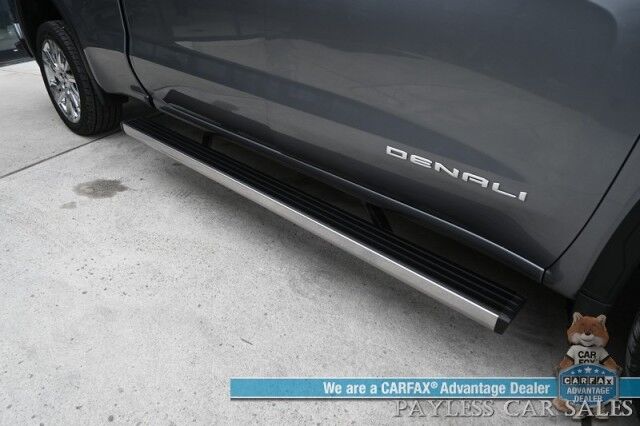 2019 GMC Sierra 1500 Denali / 4X4 / AutoStart / 6.2L V8 / Heated & Cooled Leather Seats / Heated Steering Wheel / Sunroof / NAV / Bose Speakers / Lane Departure & Blind Spot Alert / Multipro Tailgate / Tonneau Cover / Tow Pkg Anchorage AK