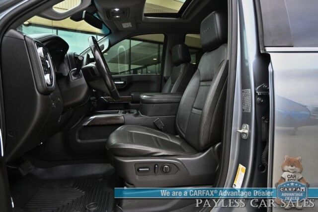 2019 GMC Sierra 1500 Denali / 4X4 / AutoStart / 6.2L V8 / Heated & Cooled Leather Seats / Heated Steering Wheel / Sunroof / NAV / Bose Speakers / Lane Departure & Blind Spot Alert / Multipro Tailgate / Tonneau Cover / Tow Pkg Anchorage AK