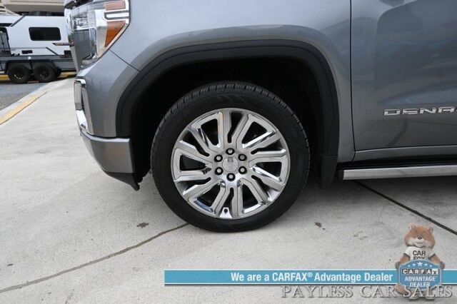 2019 GMC Sierra 1500 Denali / 4X4 / AutoStart / 6.2L V8 / Heated & Cooled Leather Seats / Heated Steering Wheel / Sunroof / NAV / Bose Speakers / Lane Departure & Blind Spot Alert / Multipro Tailgate / Tonneau Cover / Tow Pkg Anchorage AK