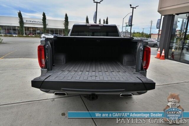 2019 GMC Sierra 1500 Denali / 4X4 / AutoStart / 6.2L V8 / Heated & Cooled Leather Seats / Heated Steering Wheel / Sunroof / NAV / Bose Speakers / Lane Departure & Blind Spot Alert / Multipro Tailgate / Tonneau Cover / Tow Pkg Anchorage AK