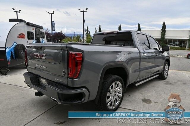 2019 GMC Sierra 1500 Denali / 4X4 / AutoStart / 6.2L V8 / Heated & Cooled Leather Seats / Heated Steering Wheel / Sunroof / NAV / Bose Speakers / Lane Departure & Blind Spot Alert / Multipro Tailgate / Tonneau Cover / Tow Pkg Anchorage AK