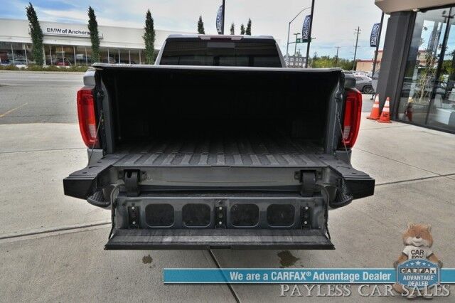2019 GMC Sierra 1500 Denali / 4X4 / AutoStart / 6.2L V8 / Heated & Cooled Leather Seats / Heated Steering Wheel / Sunroof / NAV / Bose Speakers / Lane Departure & Blind Spot Alert / Multipro Tailgate / Tonneau Cover / Tow Pkg Anchorage AK