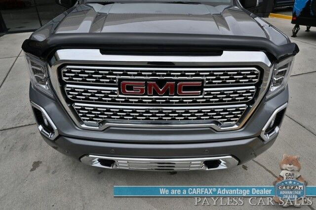 2019 GMC Sierra 1500 Denali / 4X4 / AutoStart / 6.2L V8 / Heated & Cooled Leather Seats / Heated Steering Wheel / Sunroof / NAV / Bose Speakers / Lane Departure & Blind Spot Alert / Multipro Tailgate / Tonneau Cover / Tow Pkg Anchorage AK