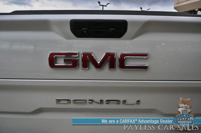 2019 GMC Sierra 1500 Denali / 4X4 / AutoStart / Ultimate Pkg / Tech Pkg / Heated & Cooled Leather Seats / Heated Steering Wheel / Sunroof / NAV / HUD / 360 Cam / Bose Speakers / Lane Departure & Blind Spot / Tonneau Cover / Tow Pkg Anchorage AK