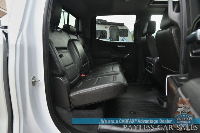 2019 GMC Sierra 1500 Denali / 4X4 / AutoStart / Ultimate Pkg / Tech Pkg / Heated & Cooled Leather Seats / Heated Steering Wheel / Sunroof / NAV / HUD / 360 Cam / Bose Speakers / Lane Departure & Blind Spot / Tonneau Cover / Tow Pkg Anchorage AK