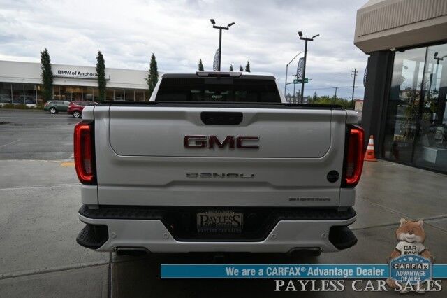 2019 GMC Sierra 1500 Denali / 4X4 / AutoStart / Ultimate Pkg / Tech Pkg / Heated & Cooled Leather Seats / Heated Steering Wheel / Sunroof / NAV / HUD / 360 Cam / Bose Speakers / Lane Departure & Blind Spot / Tonneau Cover / Tow Pkg Anchorage AK
