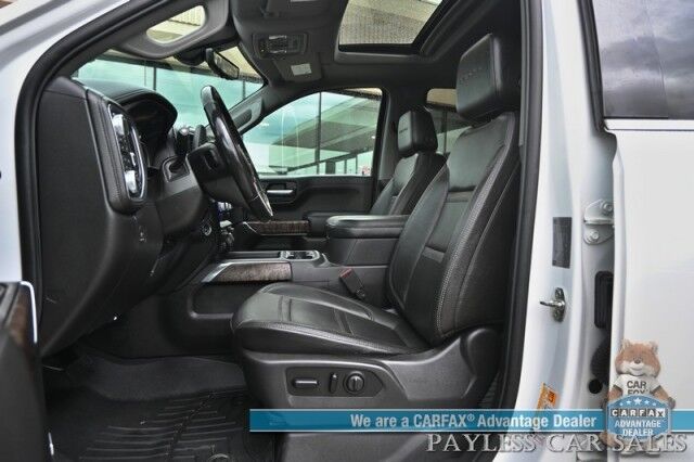 2019 GMC Sierra 1500 Denali / 4X4 / AutoStart / Ultimate Pkg / Tech Pkg / Heated & Cooled Leather Seats / Heated Steering Wheel / Sunroof / NAV / HUD / 360 Cam / Bose Speakers / Lane Departure & Blind Spot / Tonneau Cover / Tow Pkg Anchorage AK