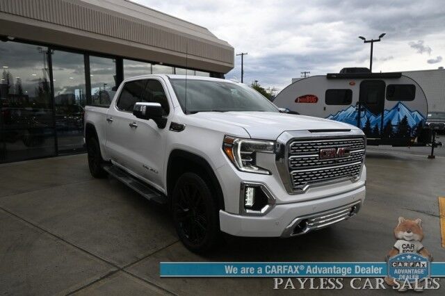 2019 GMC Sierra 1500 Denali / 4X4 / AutoStart / Ultimate Pkg / Tech Pkg / Heated & Cooled Leather Seats / Heated Steering Wheel / Sunroof / NAV / HUD / 360 Cam / Bose Speakers / Lane Departure & Blind Spot / Tonneau Cover / Tow Pkg Anchorage AK