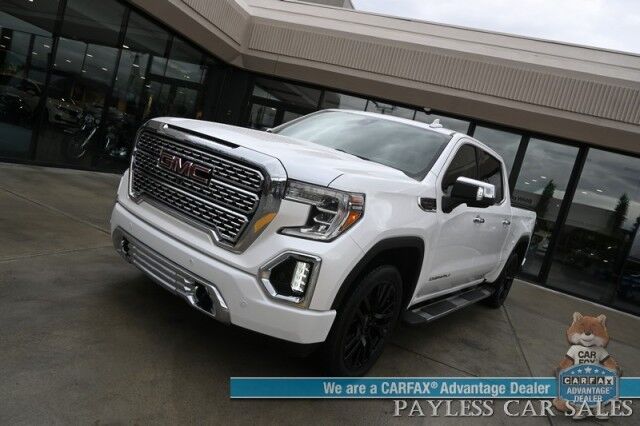 2019 GMC Sierra 1500 Denali / 4X4 / AutoStart / Ultimate Pkg / Tech Pkg / Heated & Cooled Leather Seats / Heated Steering Wheel / Sunroof / NAV / HUD / 360 Cam / Bose Speakers / Lane Departure & Blind Spot / Tonneau Cover / Tow Pkg Anchorage AK