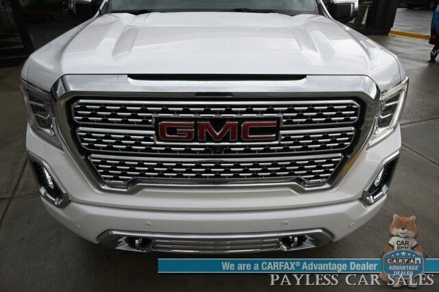 2019 GMC Sierra 1500 Denali / 4X4 / AutoStart / Ultimate Pkg / Tech Pkg / Heated & Cooled Leather Seats / Heated Steering Wheel / Sunroof / NAV / HUD / 360 Cam / Bose Speakers / Lane Departure & Blind Spot / Tonneau Cover / Tow Pkg Anchorage AK