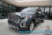 2019 GMC Sierra 1500 Denali / 4X4 / Crew Cab / 5.3L V8 / Auto Start / Heated & Cooled Leather Seats / Heated Steering / NAV / Sunroof / Bose Speakers / Blind Spot / 360 Cam / Multi Pro Tailgate / Bed Liner / Tow Pkg / 1-Owner