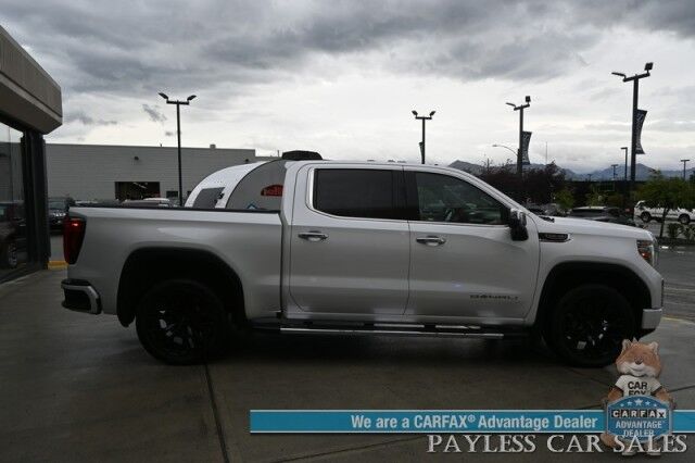 2019 GMC Sierra 1500 Denali / 4X4 / Crew Cab / 6.2L V8 / AutoStart / Ultimate Pkg / Heated & Cooled Leather Seats / Heated Steering Wheel / Sunroof / NAV / HUD / 360 Cam / Bose Speakers / Lane Departure & Blind Spot / Tonneau Cover / Tow Pkg Anchorage AK