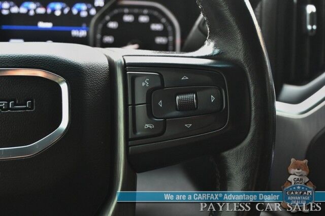 2019 GMC Sierra 1500 Denali / 4X4 / Crew Cab / AutoStart / 6.2L V8 / Heated & Cooled Leather Seats / Heated Steering Wheel / Sunroof / NAV / Bose Speakers / Lane Departure & Blind Spot Alert / Multipro Tailgate / Tonneau Cover / Tow Pkg Anchorage AK
