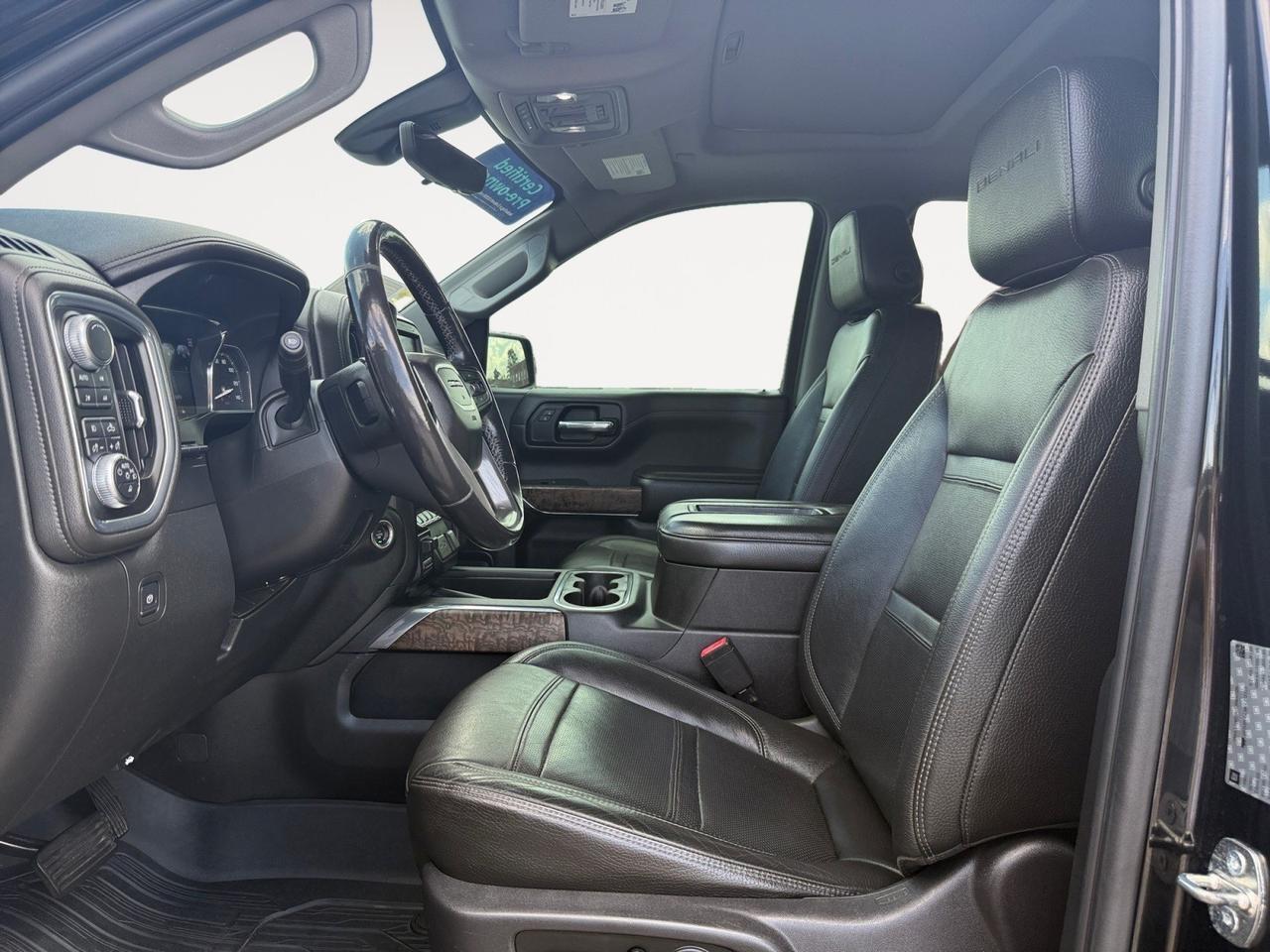 2019 GMC Sierra 1500 Denali, HEATED/VENTILATED SEATS, HEATED REAR SEATS, SUNROOF, APPLE CARPLAY/ANDROID AUTO, POWER RUNNING BOARDS, POWER MIRRORS, BED LINER, TOW PACKAGE, BACKUP CAMERA, BOSE SPEAKERS, UNIVERSAL GARAGE DOOR OPENER, FUEL WHEELS, CLEAN CARFAX!