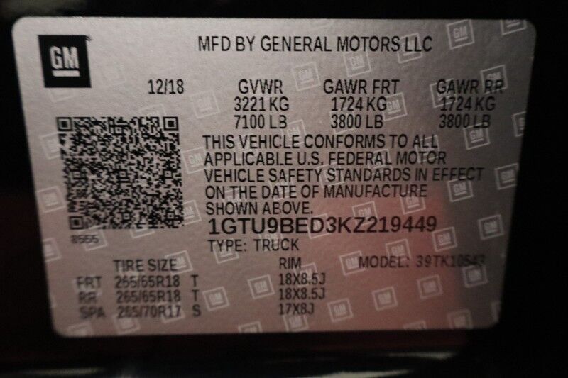 2019 GMC Sierra 1500 SLE 4WD Touch Screen Bed Cover FREE WARRANTY Arlington TX