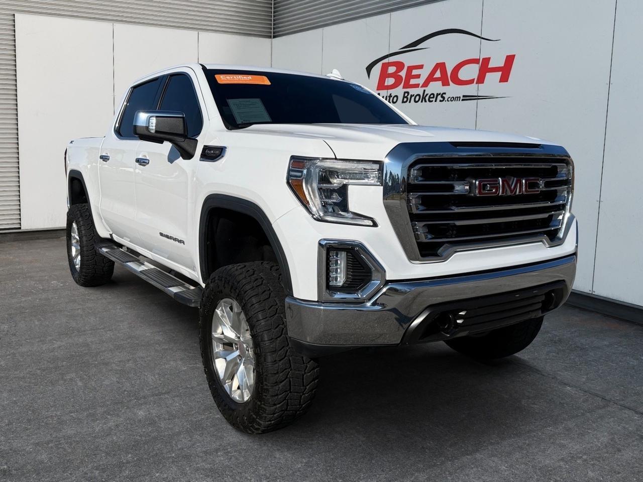2019 GMC Sierra 1500 SLT, HEATED AND VENTILATED SEATS, HEATED REAR SEATS, APPLE CARPLAY/ANDROID AUTO, WIFI, REAR BUMPER STEP, RUNNING BOARDS, POWER FOLDING MIRRORS, TOW PACKAGE, BACKUP CAMERA, SLIDING REAR WINDOW, TRUCKS THIS CLEAN DONT LAST LONG!