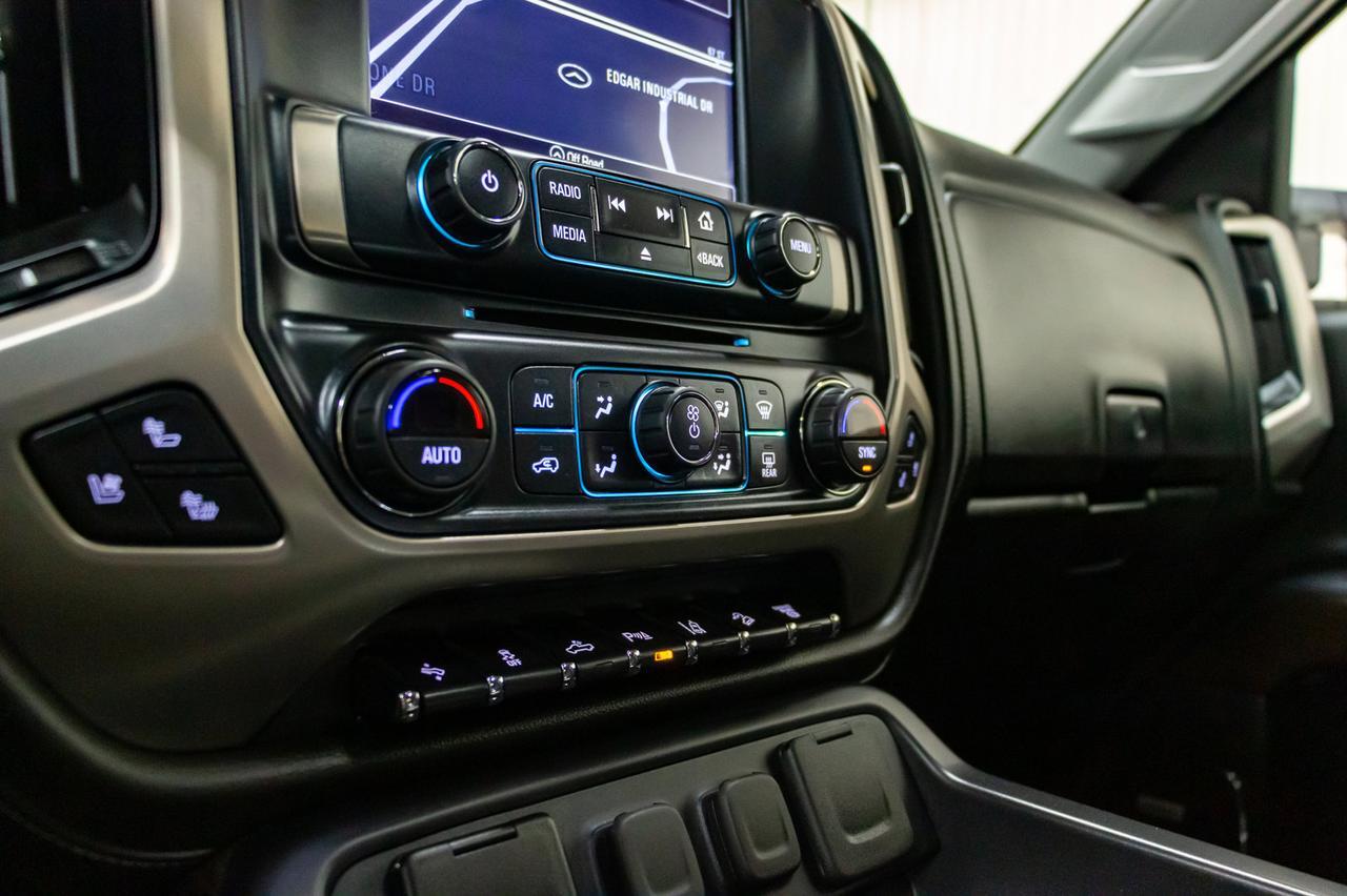 2019 GMC Sierra 2500HD 4x4 Crew Cab Denali Diesel Lift Leather Roof Nav Red Deer AB