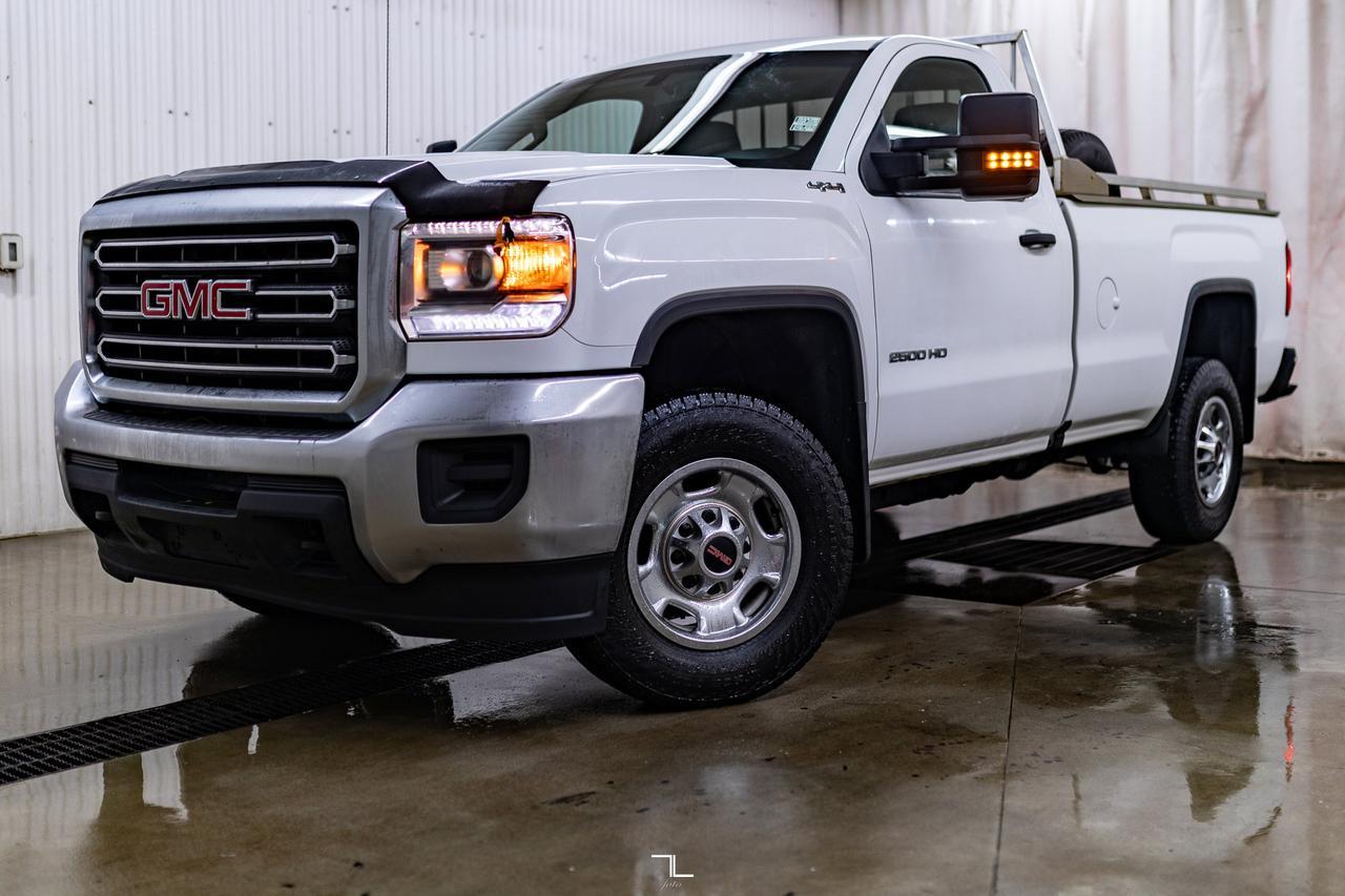 2019 GMC Sierra 2500HD 4x4 Reg Cab WT Longbox BCam Red Deer AB