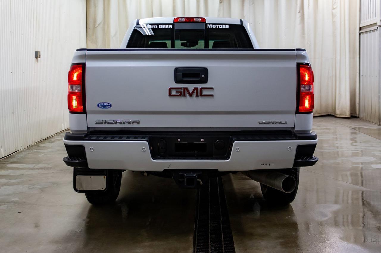 2019 GMC Sierra 3500HD 4x4 Crew Cab Denali Diesel Leather Roof Nav Red Deer AB